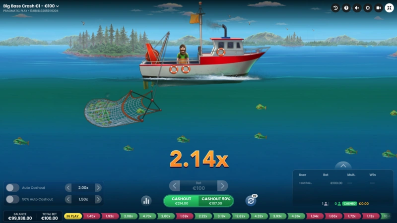 Big Bass Crash slots demo