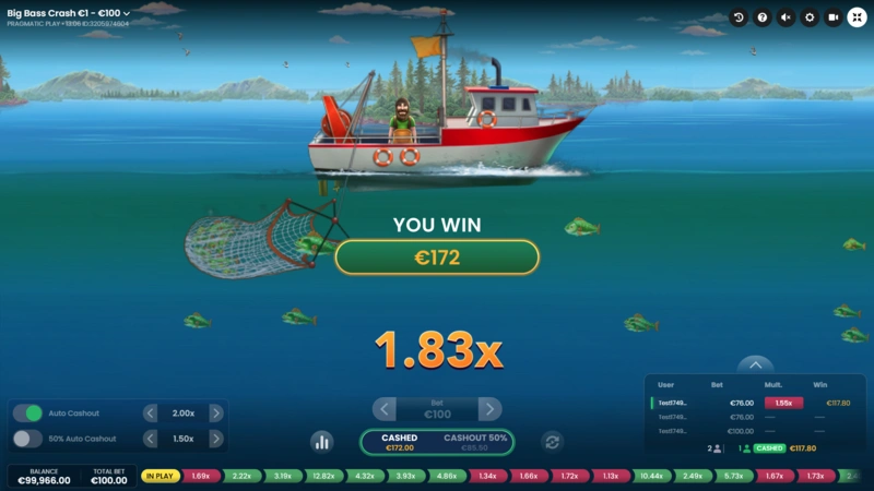 Big Bass Crash slot demo